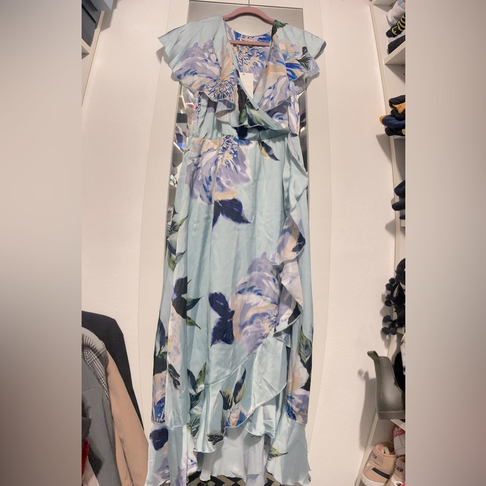 Show Me Your MuMu Jess Ruffle MIDI Dress